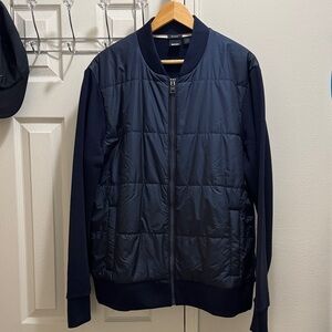 Boss Dark Blue Bomber Jacket